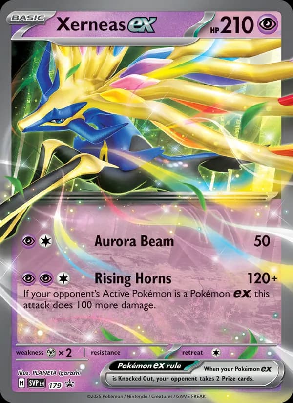 Xerneas ex — SVP Black Star Promos, None