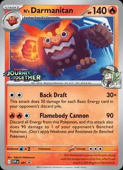 N's Darmanitan — SVP Black Star Promos — None