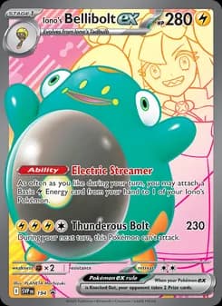 Iono's Bellibolt ex — SVP Black Star Promos — None