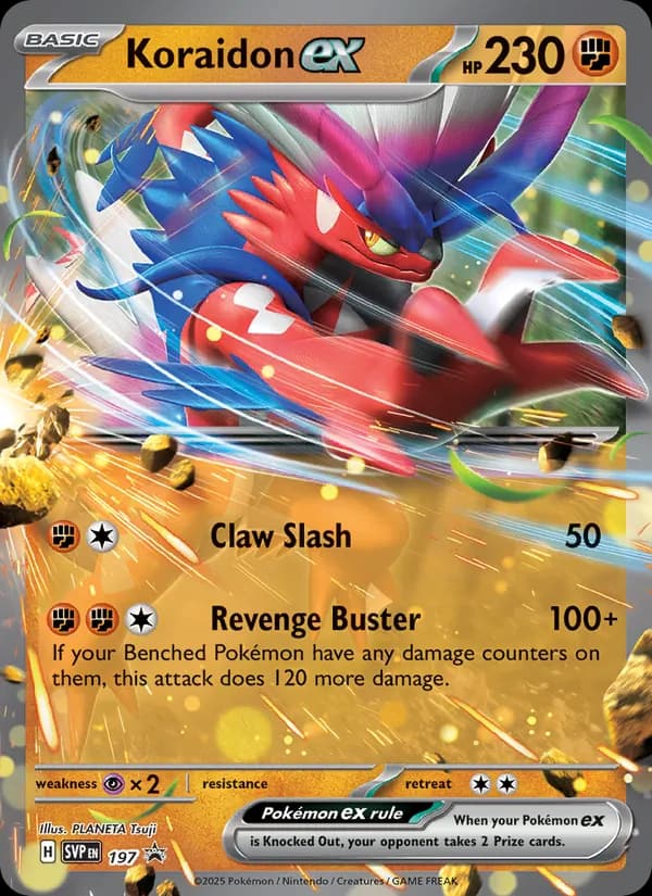 Koraidon ex — SVP Black Star Promos, None