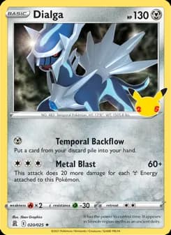 Dialga — Celebrations — Rare
