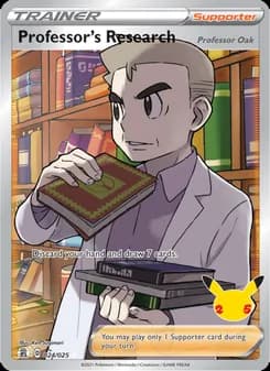 Professor's Research (Professor Oak) — Celebrations — Ultra Rare