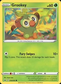Grookey — Sword & Shield — Common