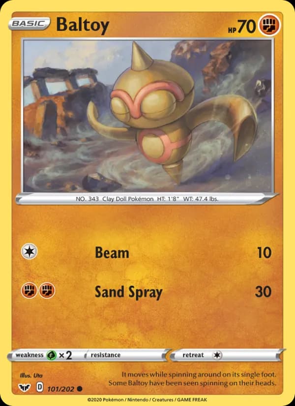 Baltoy — Sword & Shield, Common