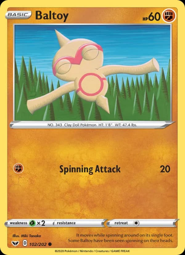 Baltoy — Sword & Shield, Common