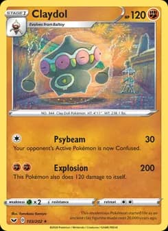 Claydol — Sword & Shield — Rare