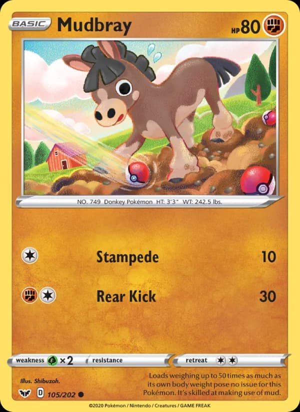Mudbray — Sword & Shield, Common