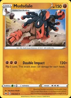 Mudsdale — Sword & Shield — Rare