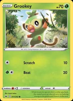 Grookey — Sword & Shield — Common