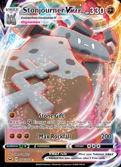 Stonjourner VMAX — Sword & Shield — Holo Rare VMAX