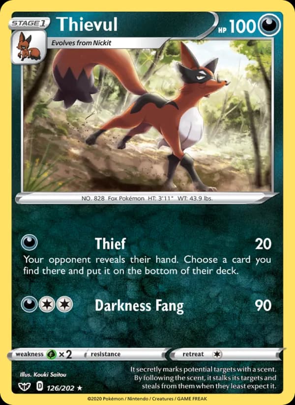 Thievul — Sword & Shield, Rare