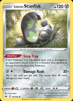 Galarian Stunfisk — Sword & Shield — Uncommon