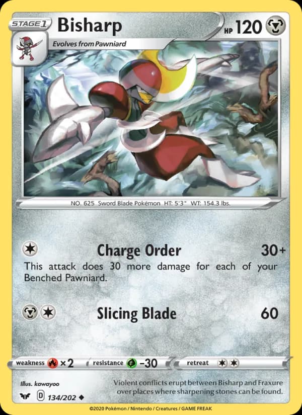 Bisharp — Sword & Shield, Uncommon