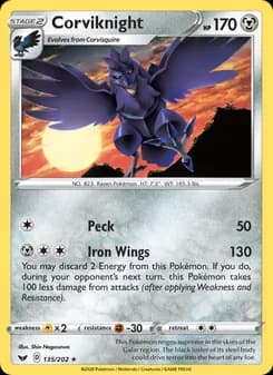 Corviknight — Sword & Shield — Rare