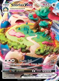 Snorlax VMAX — Sword & Shield — Holo Rare VMAX