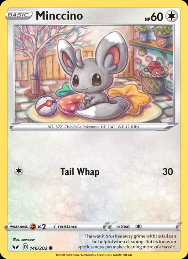 Minccino — Sword & Shield, Common