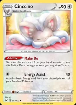 Cinccino — Sword & Shield — Rare