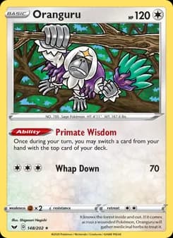 Oranguru — Sword & Shield — Holo Rare