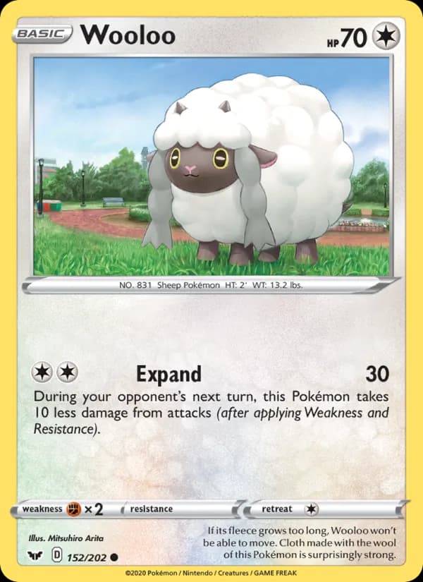 Wooloo — Sword & Shield, Common