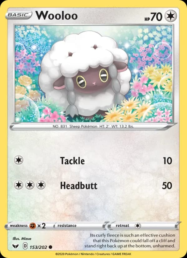 Wooloo — Sword & Shield, Common