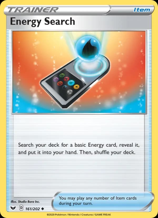 Energy Search — Sword & Shield, Uncommon