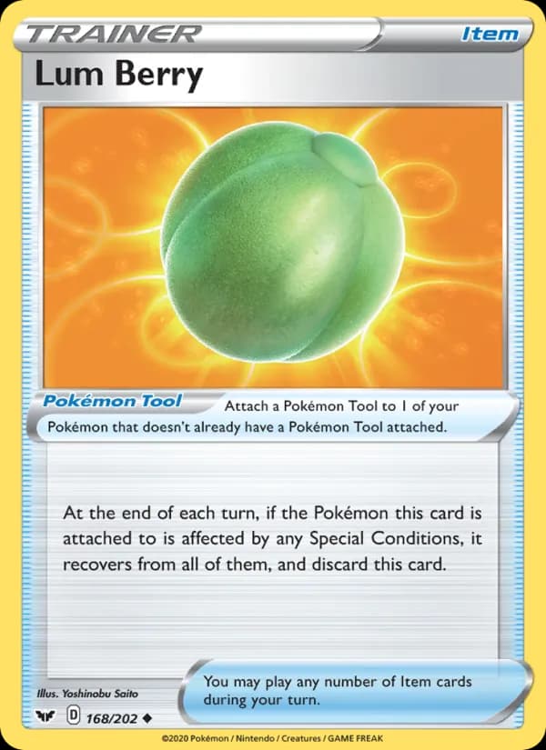 Lum Berry — Sword & Shield, Uncommon