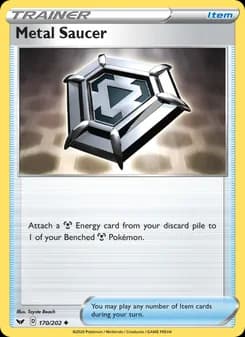Metal Saucer — Sword & Shield — Uncommon