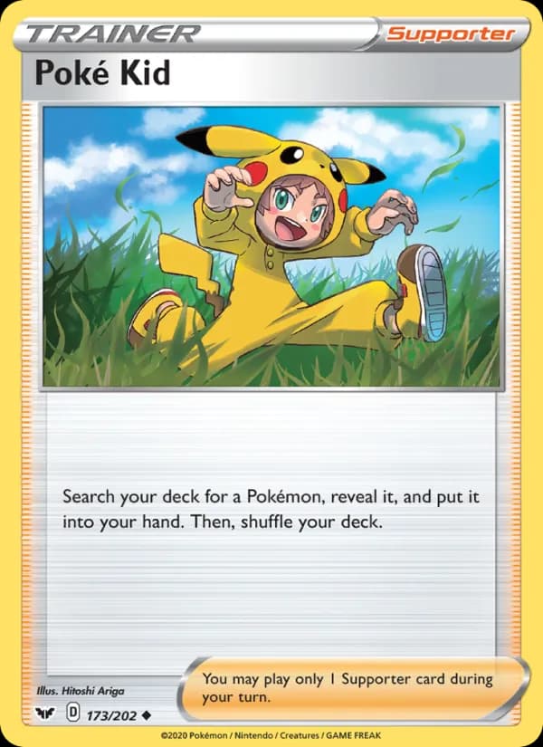 Poké Kid — Sword & Shield, Uncommon