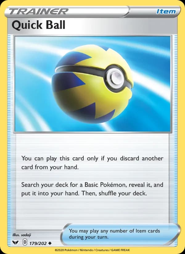 Quick Ball — Sword & Shield, Uncommon