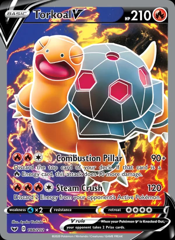 Torkoal V — Sword & Shield, Ultra Rare