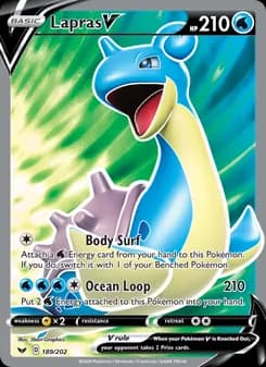 Lapras V — Sword & Shield — Ultra Rare