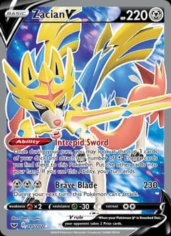 Zacian V — Sword & Shield — Ultra Rare