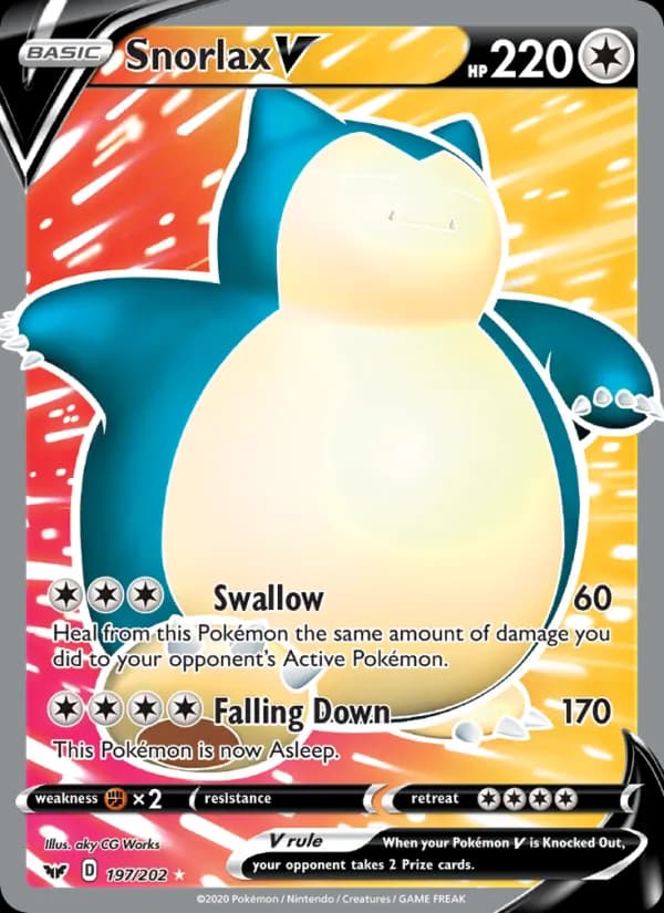 Snorlax V — Sword & Shield, Ultra Rare