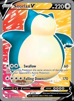 Snorlax V — Sword & Shield — Ultra Rare