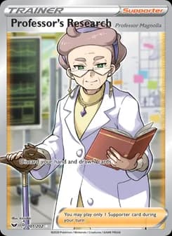 Professor's Research (Professor Magnolia) — Sword & Shield — Ultra Rare