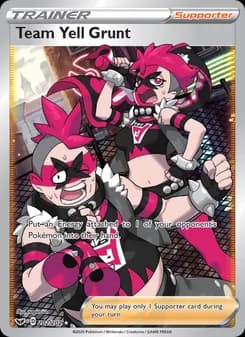 Team Yell Grunt — Sword & Shield — Ultra Rare