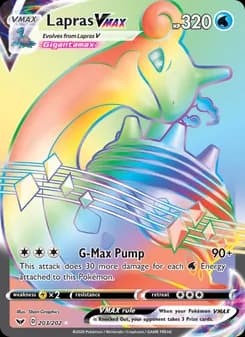 Lapras VMAX — Sword & Shield — Secret Rare