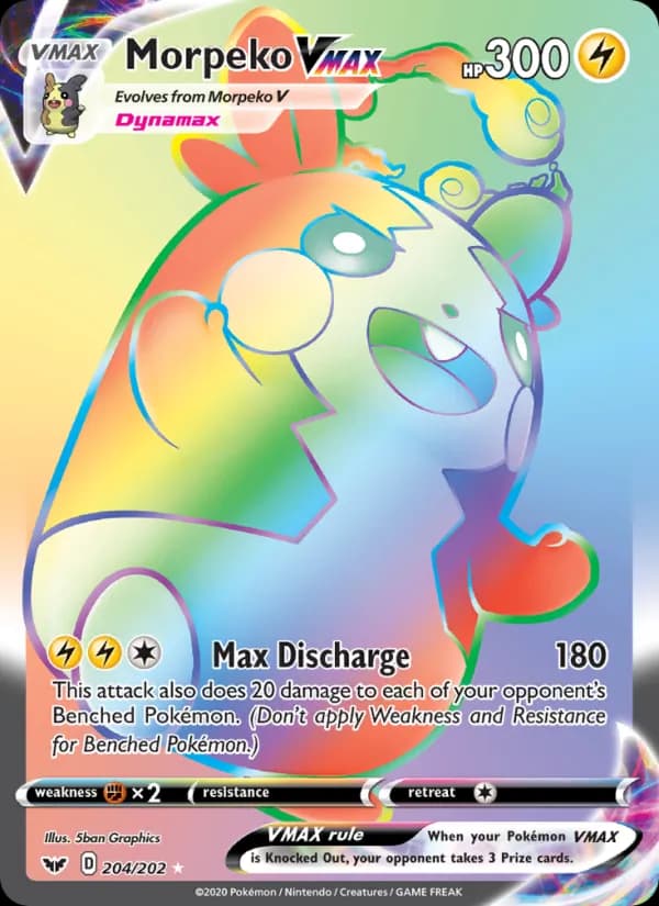 Morpeko VMAX — Sword & Shield, Secret Rare