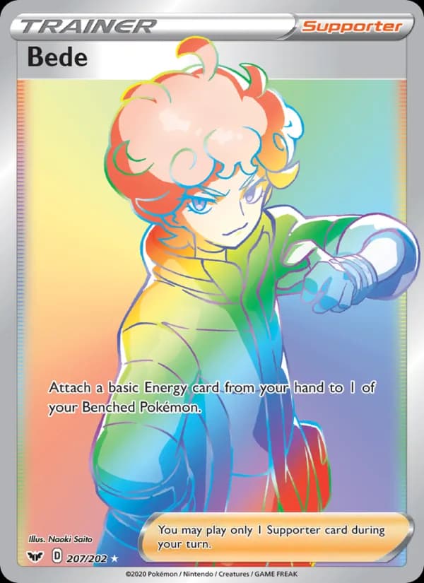 Bede — Sword & Shield, Secret Rare
