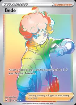 Bede — Sword & Shield — Secret Rare