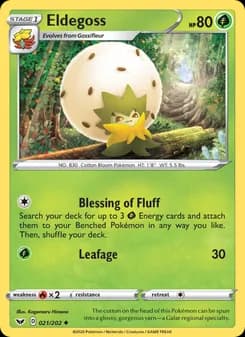 Eldegoss — Sword & Shield — Uncommon