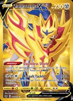Zamazenta V — Sword & Shield — Secret Rare