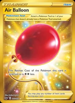 Air Balloon — Sword & Shield — Secret Rare