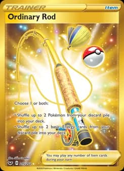 Ordinary Rod — Sword & Shield — Secret Rare