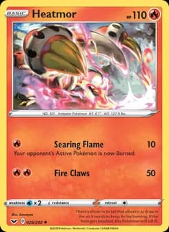 Heatmor — Sword & Shield — Uncommon