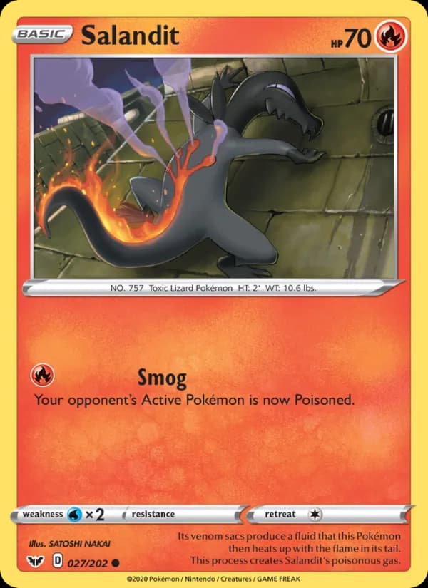 Salandit — Sword & Shield, Common