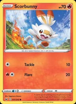Scorbunny — Sword & Shield — Common