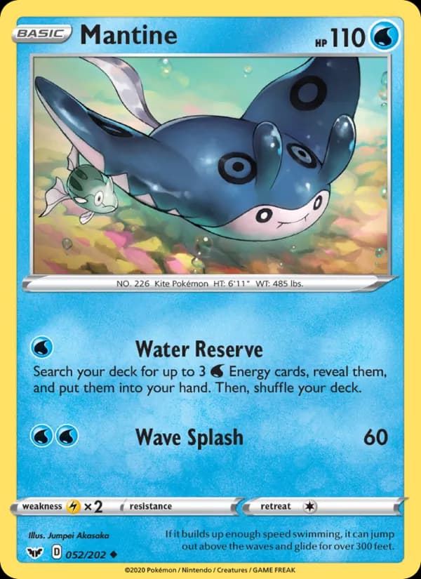Mantine — Sword & Shield, Uncommon