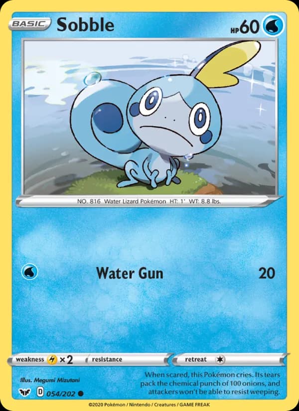 Sobble — Sword & Shield, Common