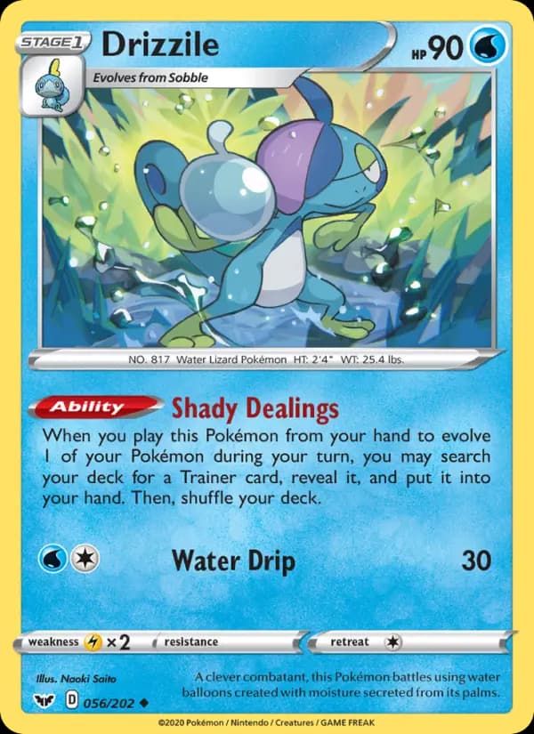 Drizzile — Sword & Shield, Uncommon